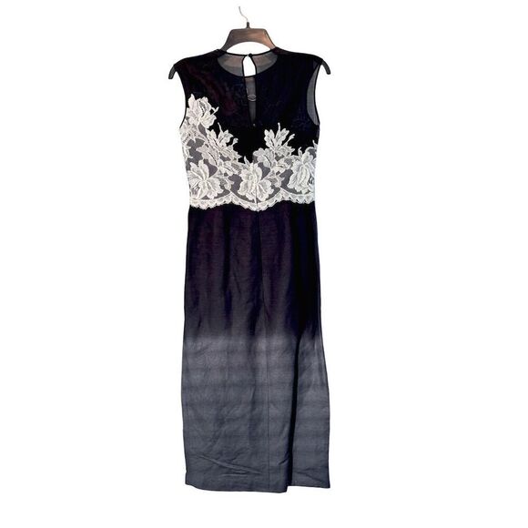 Pilar Rossi Women's Black Lace Sleeveless Party/Cocktail Dress. Size 6 - Picture 6 of 11